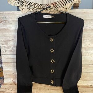 Calvin Klein Elegant Black Knitwear